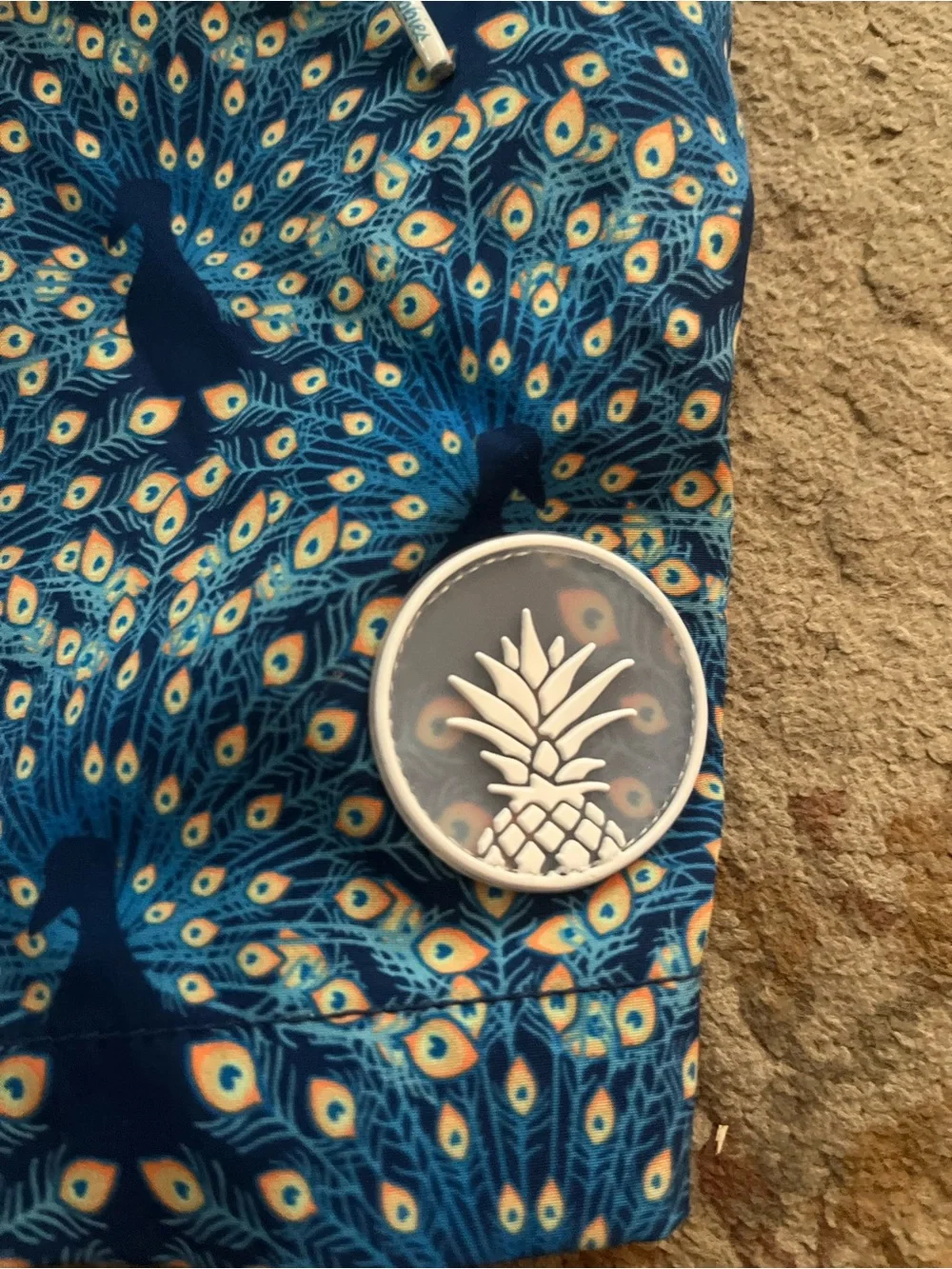 Chubbies Blue Floral-Print Men’s Drawstring (Swim)Shorts